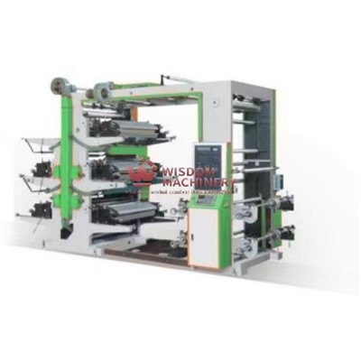 Macchina da stampa flessografica ad impressione centrale